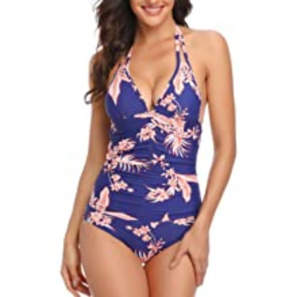 Women's 1 Piece Tummy Control Swimsuit NWT